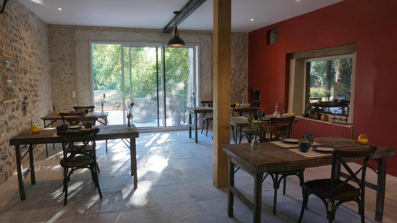 Le Moulin De Moquesouris - Chambres D'Hotes Et Table D'Hote Nazelles-Negron Bagian luar foto